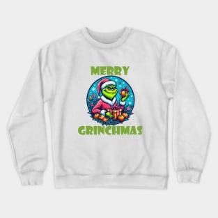 Christmas Grinch Crewneck Sweatshirt